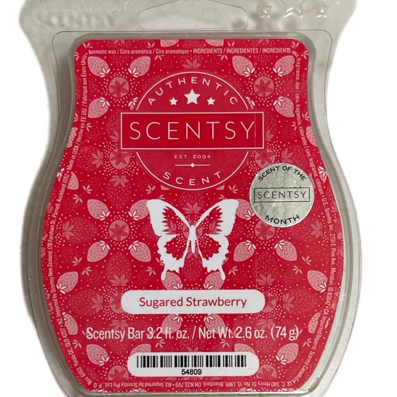 Other - Scentsy Bar Brand New Sugared Strawberry